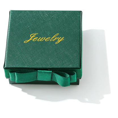 Yhpup Earrings Ring Necklace Jewelry Gift Box Velvet Bag