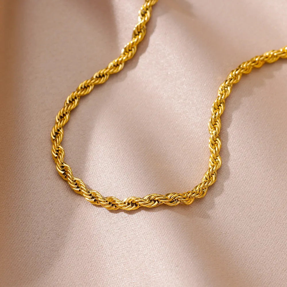 Riviera – Fußkettchen Gold