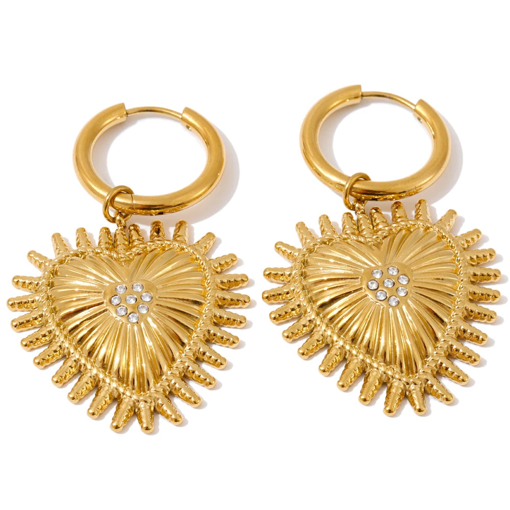 Cuore – Herz Creolen