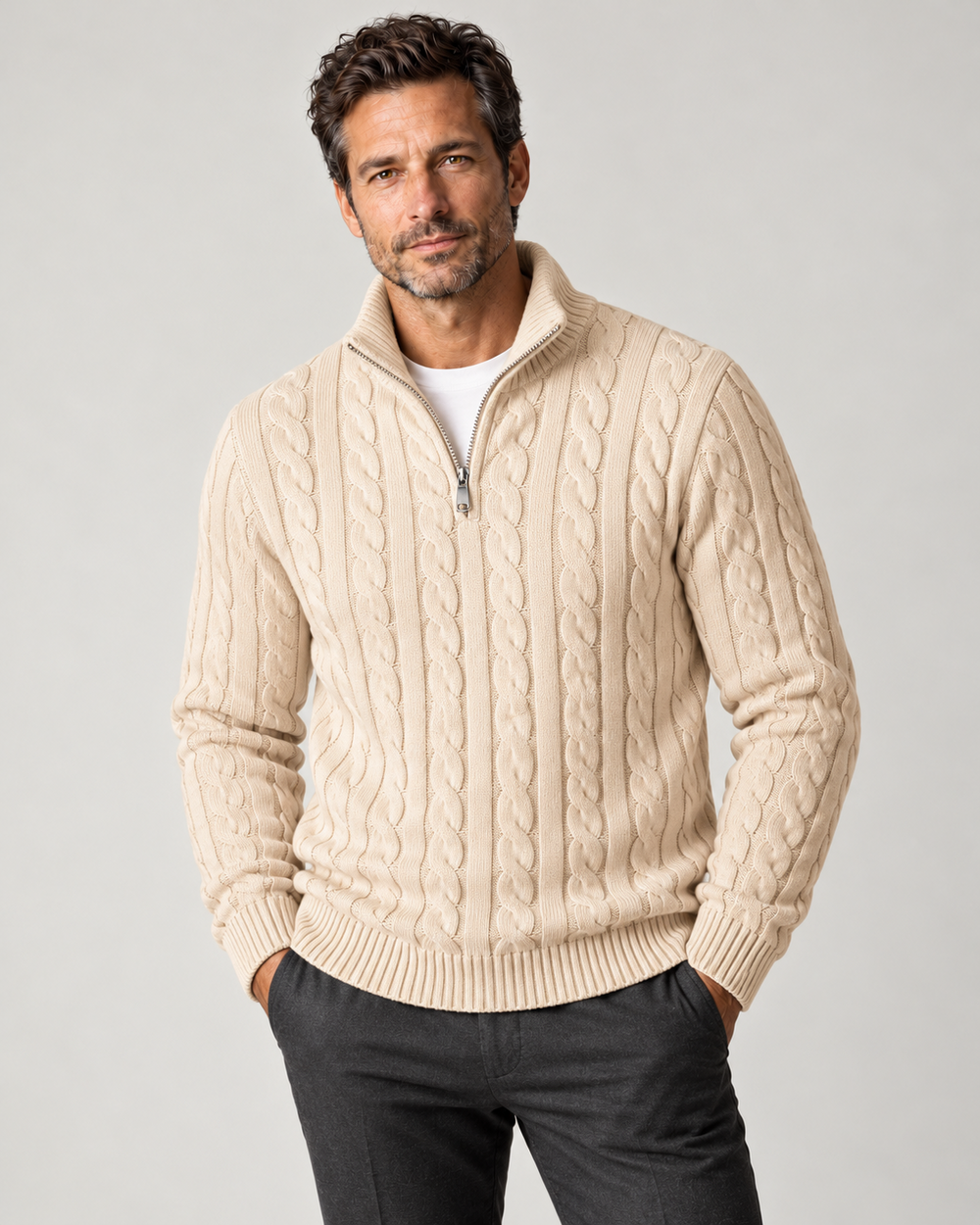 THE CASARELLE QUARTER-ZIP