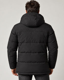 CASARELLE NORD Winterparka – Schwarz, Rückenansicht