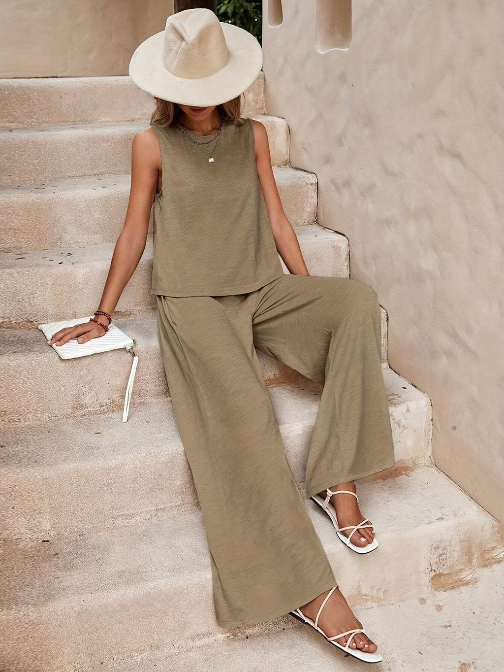 Nylia – Ärmelloses Sommer-Set