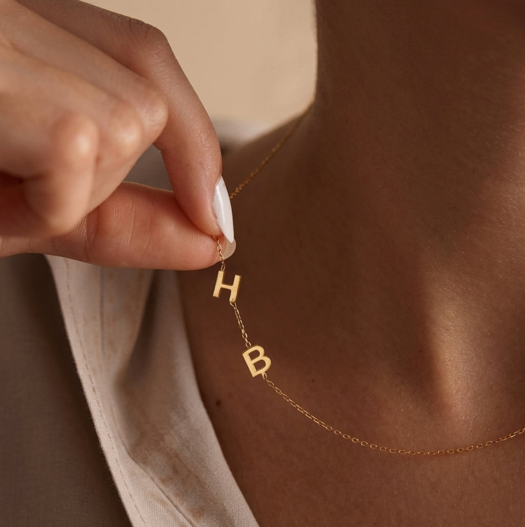 Élia – Personalisierte Initialenkette